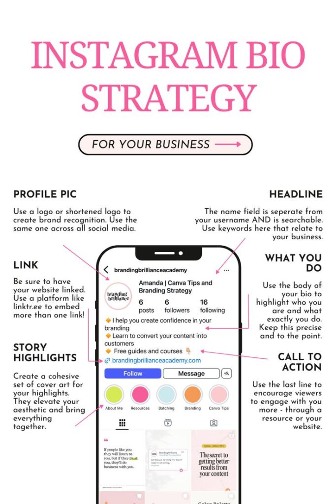 InstaGram Bio Strategy For Business Growth